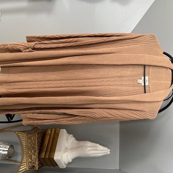 St. John's Bay Sweaters - Tan cardigan from St.John’s Bay, size Small!